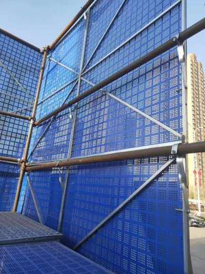 鍍鋅安全立網、噴塑安全爬架網及鋼立網的使用與存放規范